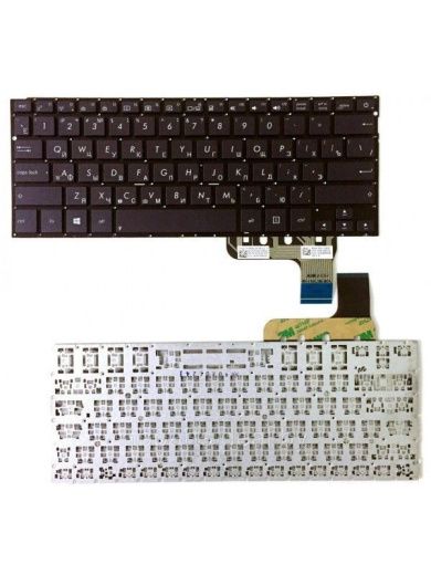 Клавиатура для ноутбука Asus U303, UX303 черная, без рамки