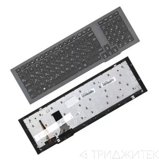 Клавиатура для ноутбука Asus G75, G75V, G75VM-91137V, G75VW, G75VW-91026V, G75VW-91026Z, G75VW-91121Z, черная
