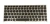 Клавиатура для Lenovo IdeaPad U460 US, Gold Frame, Black Key