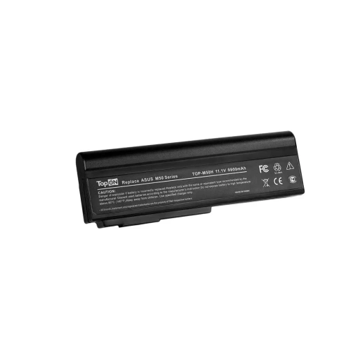Аккумулятор (акб, батарея) TopON TOP-M50H для ноутбуков Asus 11.1 В, 6600 мАч