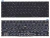 Клавиатура для ноутбука Apple MacBook Pro Retina 13" A1989 15" A1990 2018 плоский Enter черная