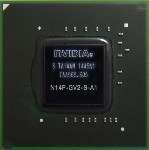 Видеочип NVIDIA N14P-GV2-S-A1, б.у.