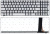 Клавиатура для ноутбука Asus N56DP, N56DY, N56VB, N76vz, N56VJ, N56VM, N56VZ, N76VB, Q550, Q550L, Q550LF, N550, N750 серебряная, без рамки, с подсветкой