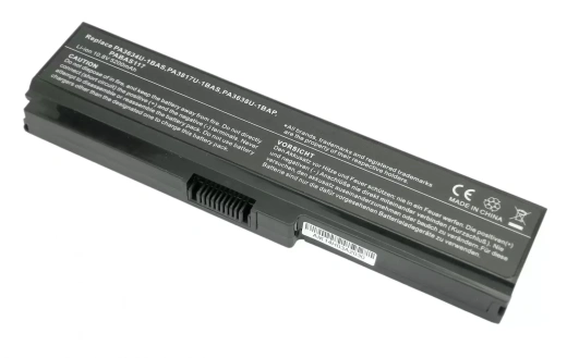 Аккумулятор для ноутбука Toshiba PA3817U 4400-5200 мАч, 10.8-11.34В