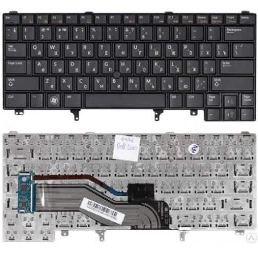 Клавиатура DELL Latitude E6420, RU с указателем