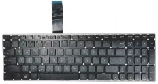 Клавиатура для Asus K55XI, RU, Black