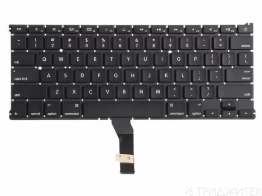 Клавиатура для ноутбука Apple MacBook Air 13 A1369 A1466, Mid 2011 - Early 2017, прямой Enter US