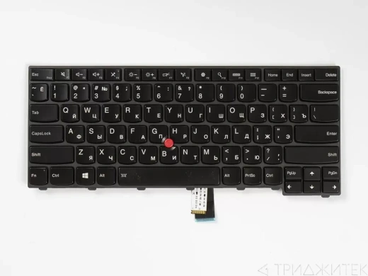 Клавиатура для ноутбука Lenovo ThinkPad S440, S3-S440, S3-S431, S431 черная, с джойстиком