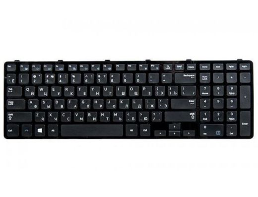 Клавиатура для Samsung 350E7C, NP350E7C-A04 [BA75-04307C] [BA59-03303C] Black, black frame б/у