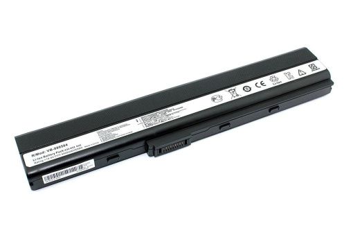Аккумуляторная батарея для ноутбука Asus K52 4400mAh, A32-K52 14,4V OEM черная