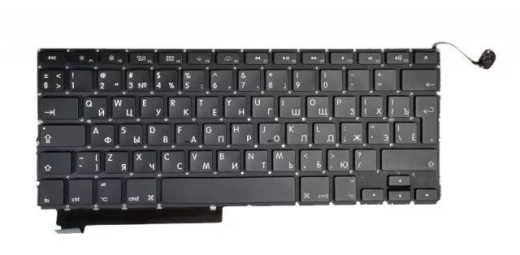 Клавиатура для Apple Unibody MacBook Pro 15" A1286/MB470/MB471 RU, Black