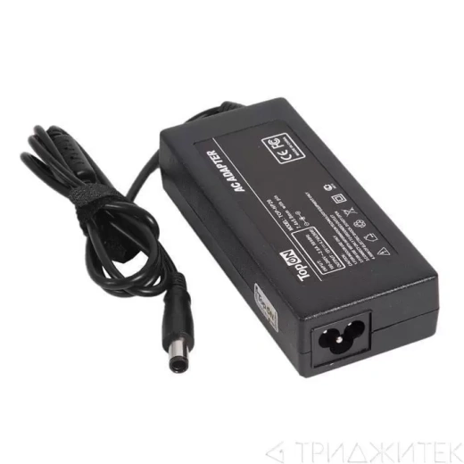 Блок питания (зарядное) для ноутбука HP Compaq nx6110, nx7300, nx7400, Presario CQ40, CQ45, CQ50, Pavilion dv4, dv5, dv7 19 В, 4.74 А, 90 Вт, 7.4x5.0