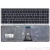 Клавиатура для ноутбука Lenovo IdeaPad Flex 15, G500S, G505, G505A, G505G, G505S, S500, S510, S510p, Z510, черная с серой рамкой, горизонтальный Enter