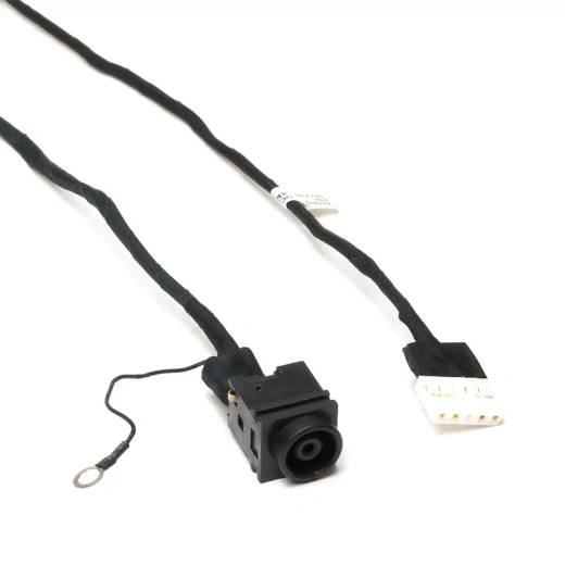 Разъем питания PJ416 для ноутбука Sony Vaio VPC-EL, SVE151 Series. 6.5x4.4 mm с иглой. C кабелем 17 см