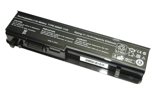 Аккумулятор (батарея) для ноутбука Dell Studio 1745 (U150P), 11.1В, 5200мАч черный OEM