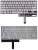 Клавиатура для ноутбука Asus ZenBook 3 Deluxe UX490UA серебристая с подсветкой