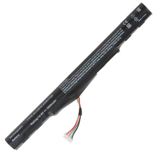 Аккумулятор для ноутбука Acer E5-422, E5-472, E5-473, E5-522, E5-532, E5-573, E5-573G, E5-722, E5-772, ES1-420, ES1-421, V3-574, 2500-2600mAh, 14.8V
