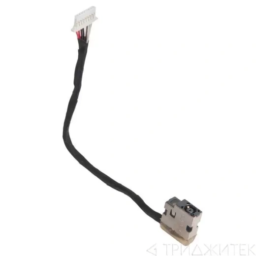 Разъем питания для ноутбука HP 15-Ac010nr, 15-Ac000, 799736-F57 с кабелем, длина 12 см