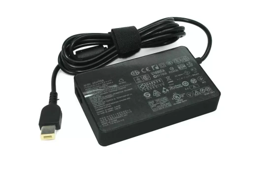 Блок питания (сетевой адаптер) для ноутбуков Lenovo 20V 3.25A 65W прямоугольный, (оригинал) (Slim)