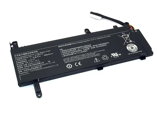 Аккумуляторная батарея для ноутбука Xiaomi Gaming Laptop 7300HQ (G15B01W) 15.2 В, 3620 мАч (оригинал)