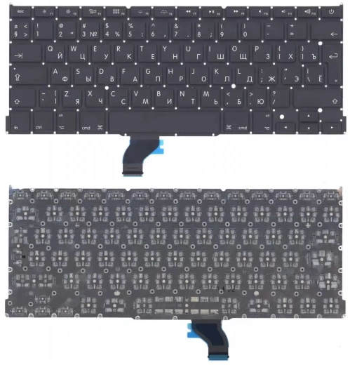 Клавиатура для ноутбука Apple MacBook Pro 13 "Retina A1502 2013+ big Enter RU (оригинал)