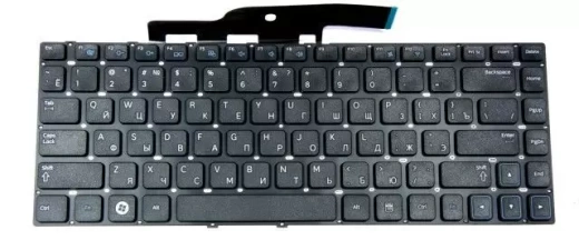 Клавиатура для Samsung 300 Series 14.0" 300E4A/300V4A, RU, Black