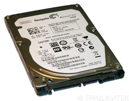 Жесткий диск Seagate Momentus Thin 320GB (ST320LT007)