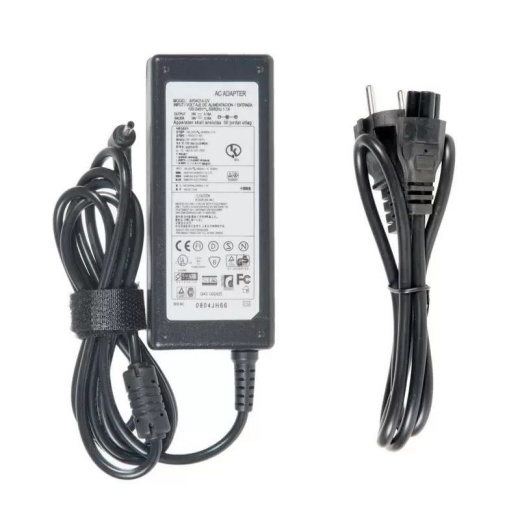 Блок питания (зарядное) для ноутбука Samsung NP540, NP530, 19В, 3.16А, 60Вт, 3.0x1.1мм