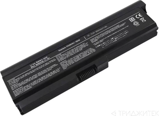 Аккумулятор (батарея) для Toshiba Satellite C650, C655, pa3817u-1brs, pa3818u, pa3816u 4400mAh
