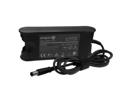 Блок питания (сетевой адаптер) Amperin AI-DL90 для ноутбука Dell 19.5В, 4.62A, 7.4pin