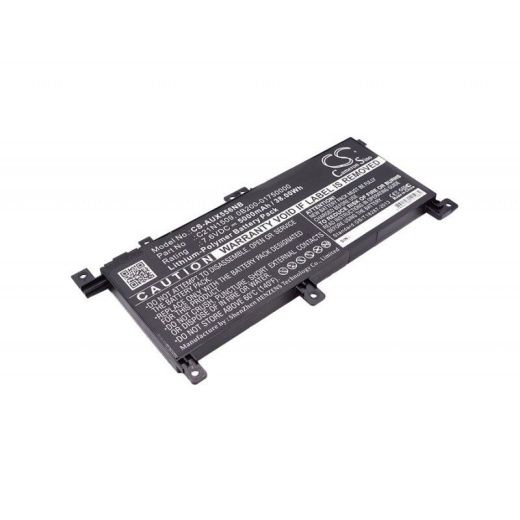 Аккумулятор CameronSino CS-AUX556NB для ноутбука Asus F556UA-AB32, F556UA-DM1014T, 7.6В, 5000 мАч, 38 Вт, Li-Polymer, черный