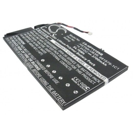 Аккумулятор CameronSino CS-HPY410NB для ноутбука HP EL04XL, ENVPR4 I5-3317U, ENVY 1000, 14.8В, 2700 мАч, 39.96 Вт, Li-Polymer, черный