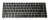 Клавиатура для Asus UL20 RU, Silver frame/Black key