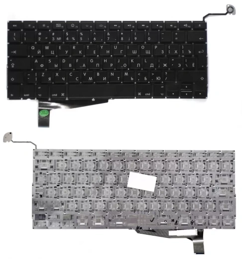 Клавиатура для ноутбука Apple A1286 без SD большой ENTER