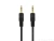 Кабель CAB51 AUX 3,5 (M) - AUX 3,5 (M) 1m, черный (Vixion)