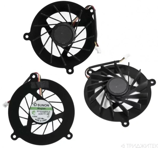 Вентилятор (кулер) для ноутбука Asus A8, F3J, F7, F8, F9, Z53, Z99, X80, X81, 4pin