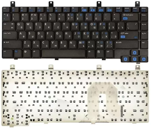 Клавиатура для ноутбука HP Pavilion dv4000, dv4100, dv4200, dv4300, dv4400, черная