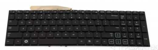 Клавиатура для ноутбука Samsung RC710, черная