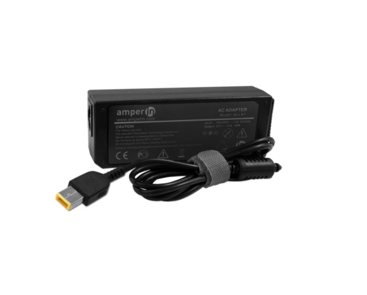 Блок питания (сетевой адаптер) для ноутбуков Lenovo 20V 4.5A 90W прямоугольный, Amperin