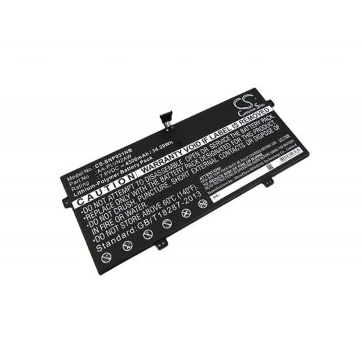 Аккумулятор CameronSino CS-SNP931NB для ноутбука Samsung 930X2K-K01, 930X2K-K01CN, 7.6В, 4500 мАч, 34.2 Вт, Li-Polymer, черный