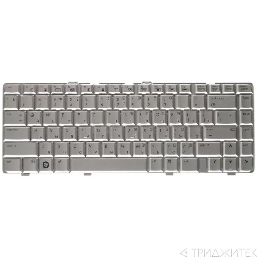 Клавиатура для ноутбука HP Pavilion DV6000 серебряная