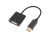 Конвертер AD37 DISPLAYPORT (M) - DVI (F), черный (Vixion)