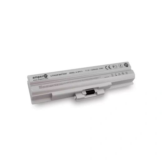 Аккумулятор AI-BPS13 для ноутбука Sony Vaio VGN, VPC Series 11.1B, 4800 мАч Amperin silver
