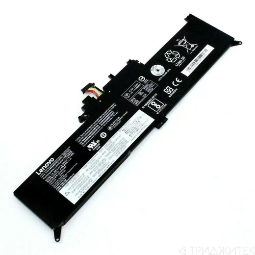 Аккумулятор (батарея) 01AV433 для Lenovo ThinkPad Yoga 260, Yoga 370, ThinkPad S1 2018, 15.2В, 3340 мАч, (оригинал)