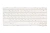 Клавиатура для Lenovo IdeaPad S12 RU, White