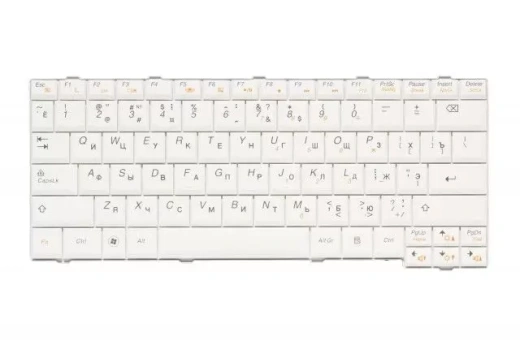 Клавиатура для Lenovo IdeaPad S12 RU, White