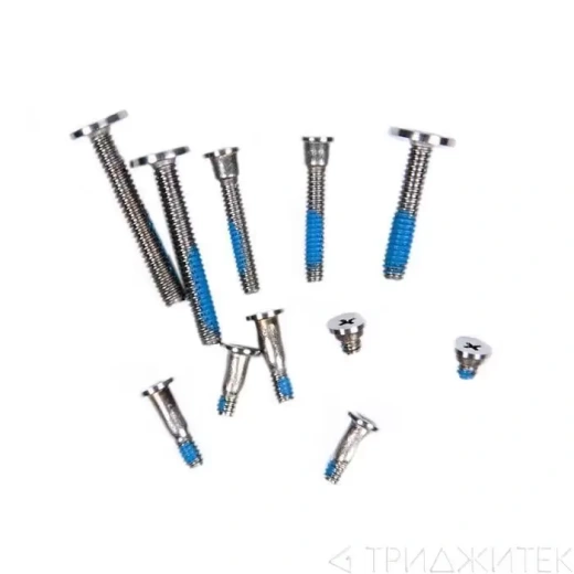 Набор винтов PH00 - нижняя часть корпуса для ноутбука Apple MacBook 13 A1181, Mid 2006 - Mid 2009 (11 шт.)