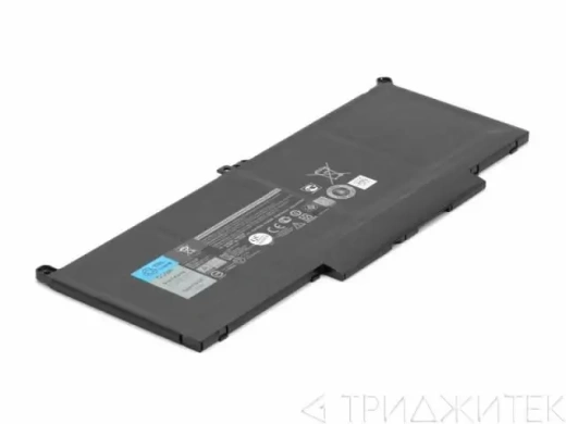 Аккумулятор для Dell Latitude 7390, 7490 (F3YGT) 7.6 В, 7500 мАч