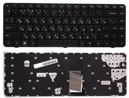 Клавиатура для ноутбука HP Pavilion DM4-2000, DM4-2015DX, DM4-2100 черная, с рамкой