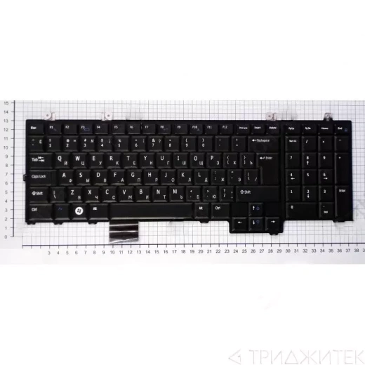 Клавиатура для ноутбука Dell Studio 1735, 1736, 1737, 1738 черная, большой Enter